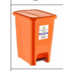 Slim Pedallı Çöp Kovası Renkli (50 L)ceymop Pro